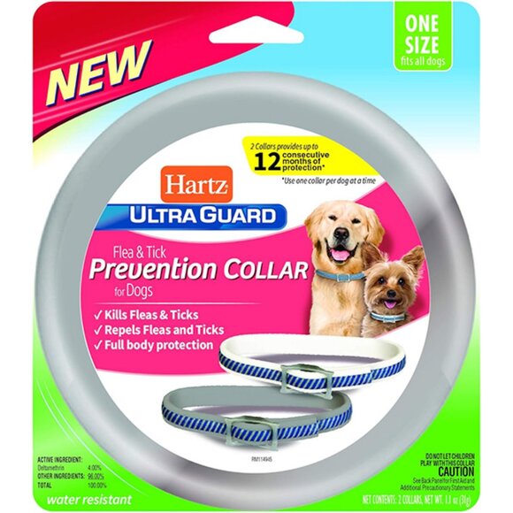 New Ultraguard Flea and Tick Prevention Collar for Dogs Long Lasting Protection - Picture 1 of 8
